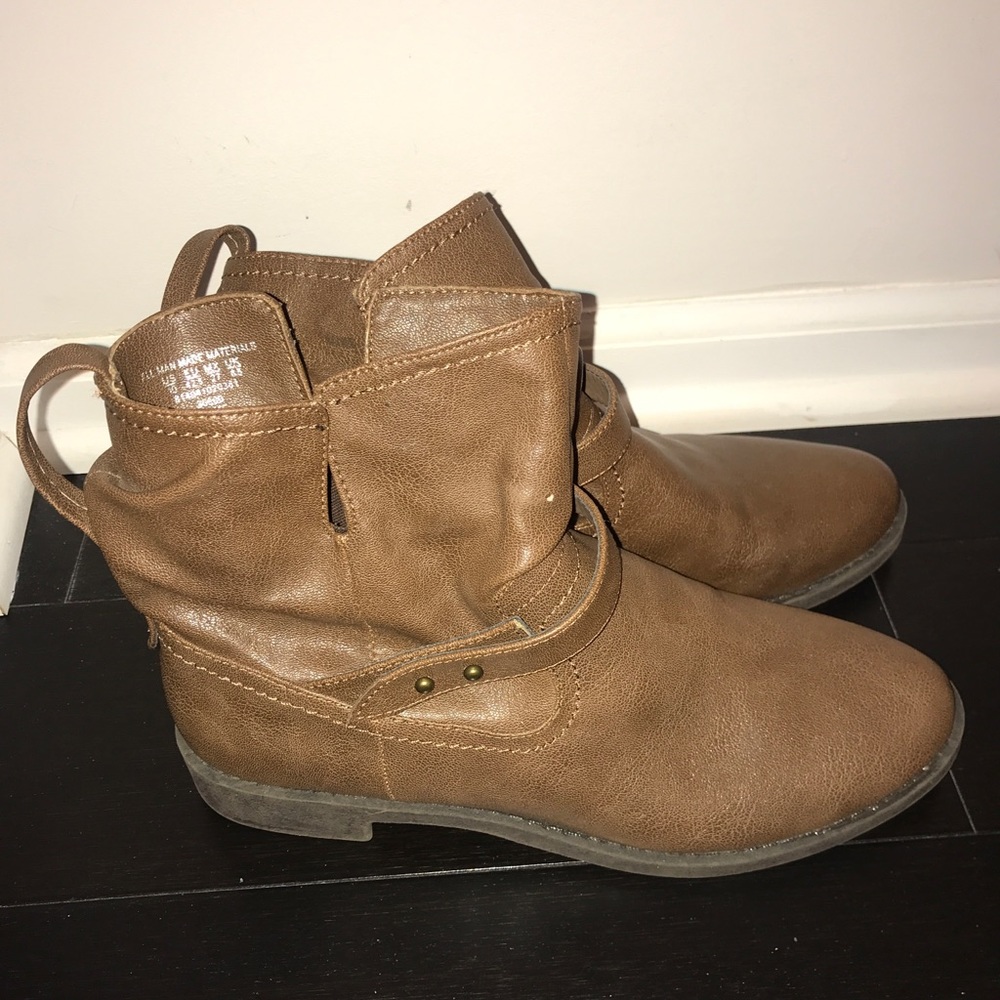 Brown Booties - Picture 2 of 6